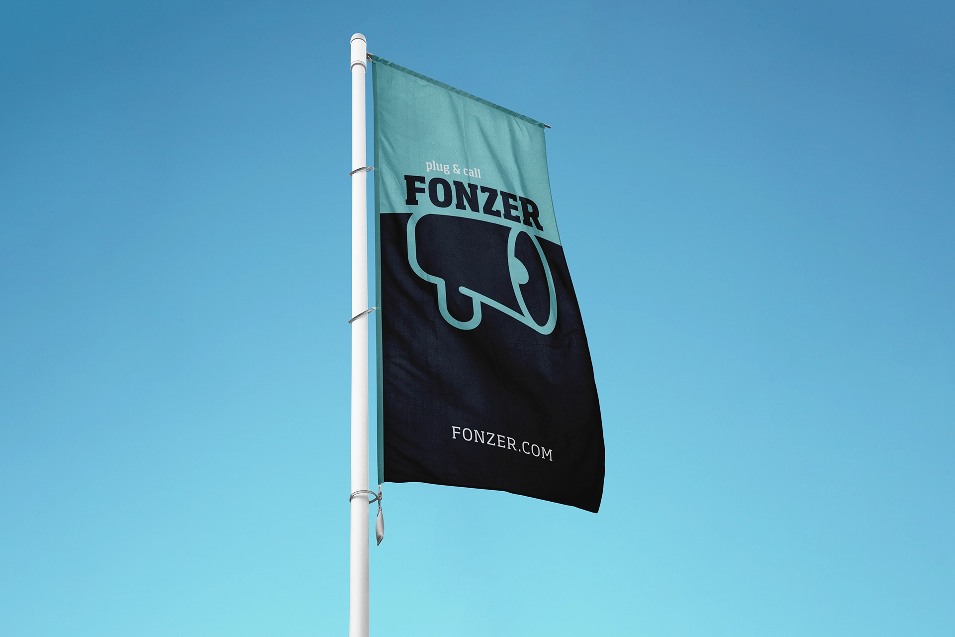 Fonzer branding tonk visual logo design