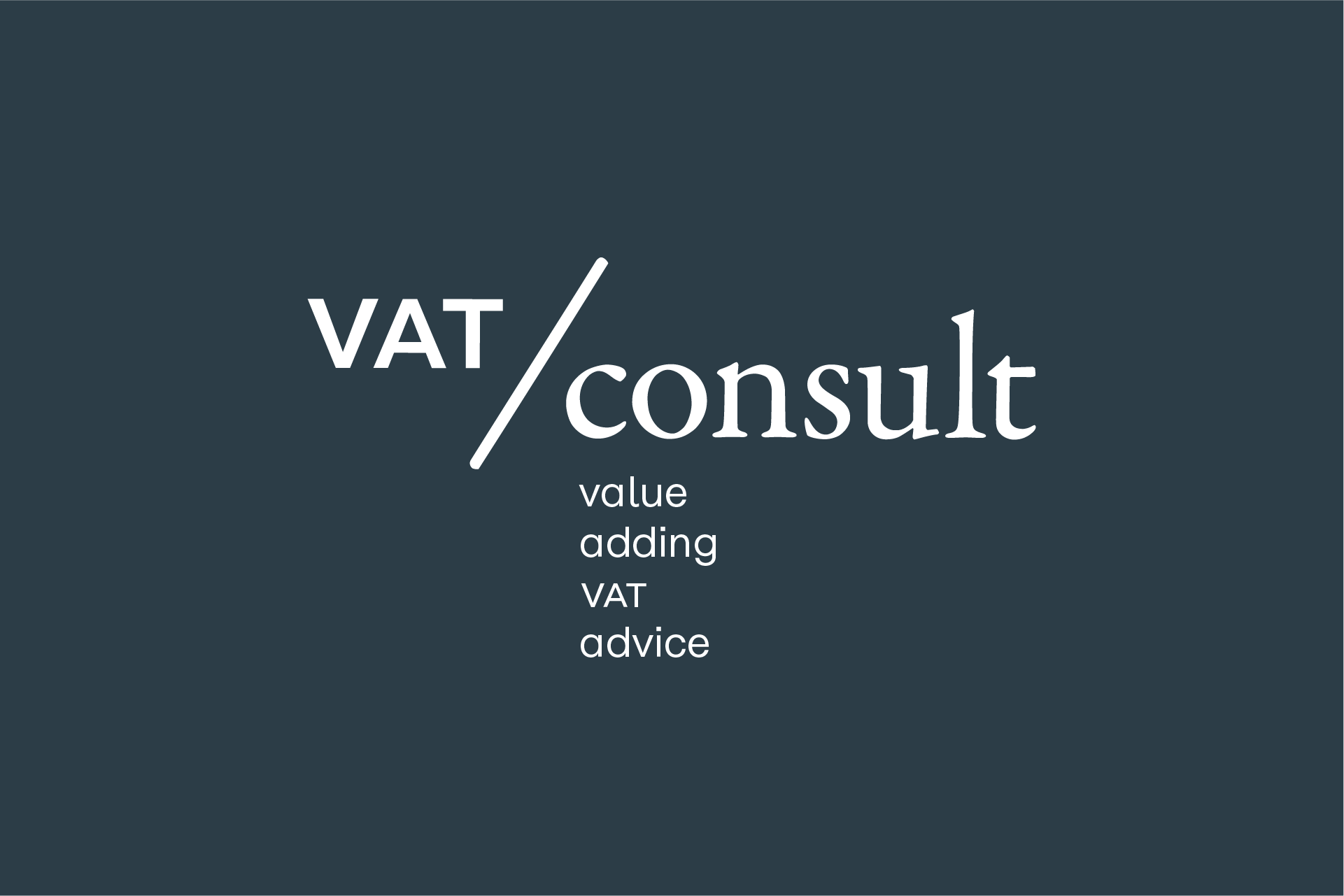 vat consult branding Tonk logo design