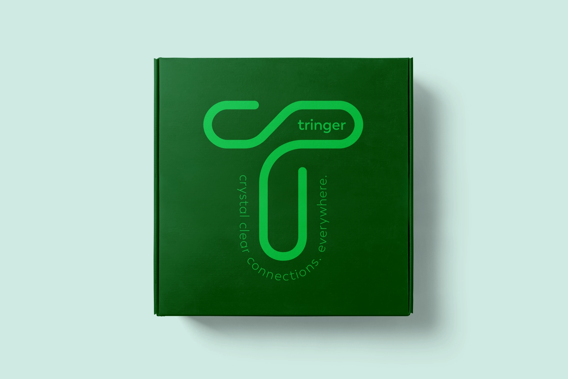 tringer branding app graphic design logo