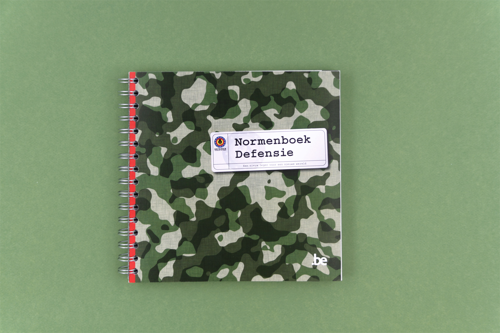 Belgium Defence branding guide corporate identity