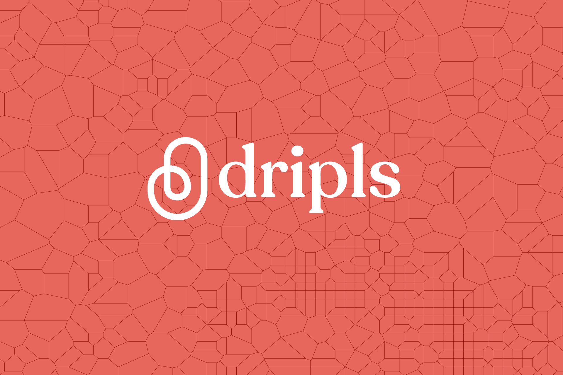 dripls branding logo graphic design