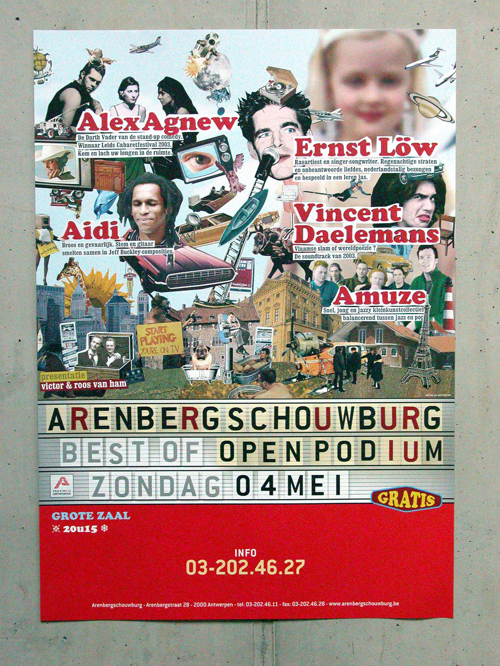 tonk graphic design branding communication print design consultancy editorial design Arenbergschouwburg antwerp openluchttheater