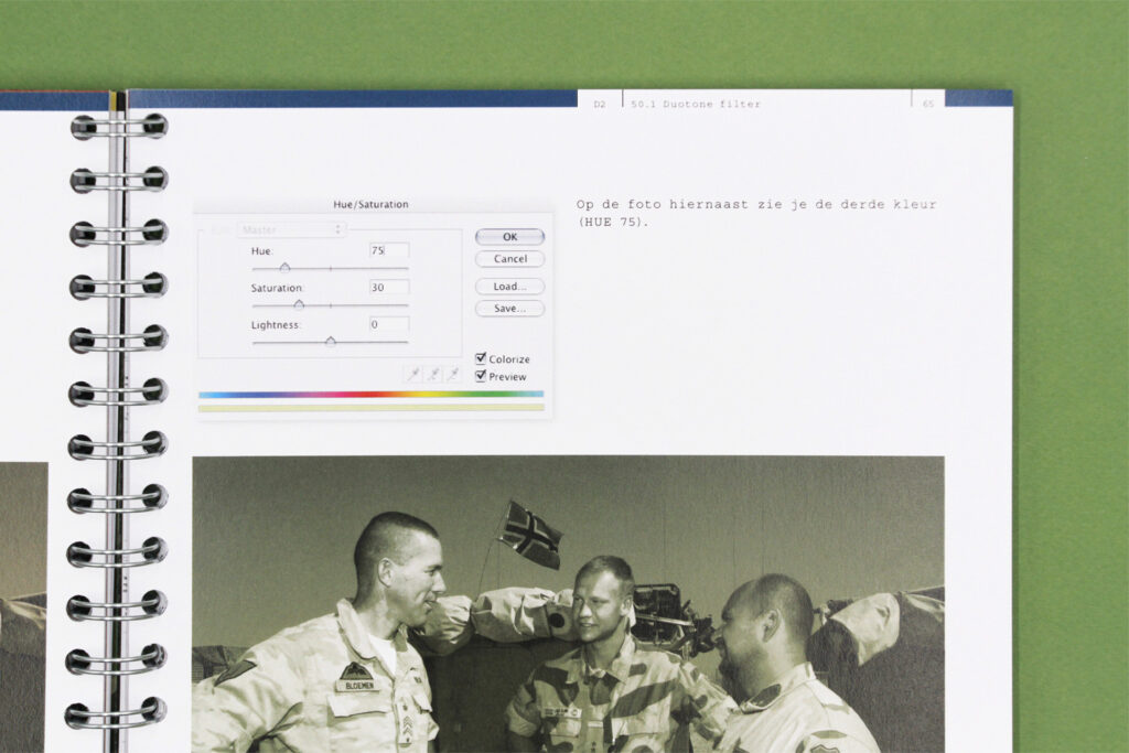 tonk graphic design Belgian defence consultancy brandguide book design