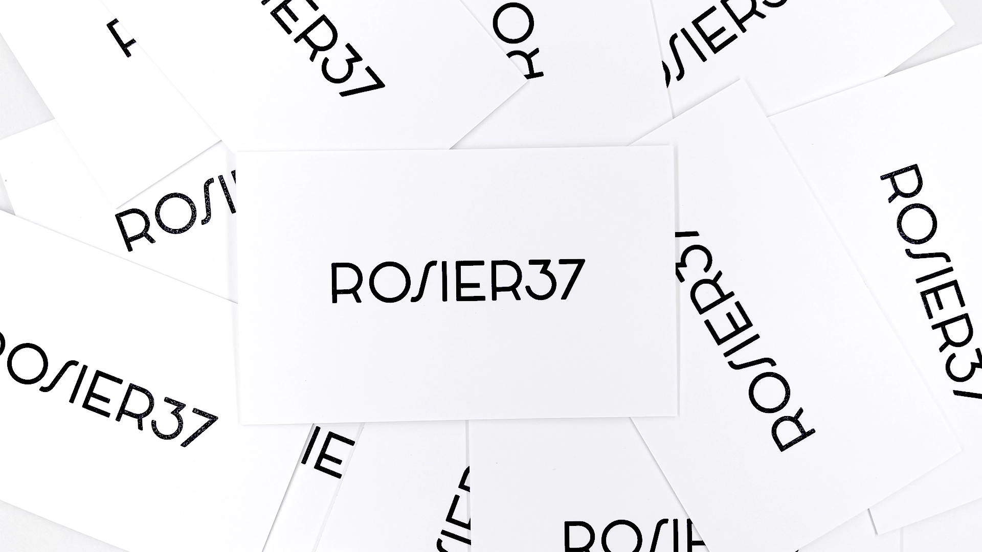 Rosier37 branding communication Tonk graphic design layout fonts colors typography business icons