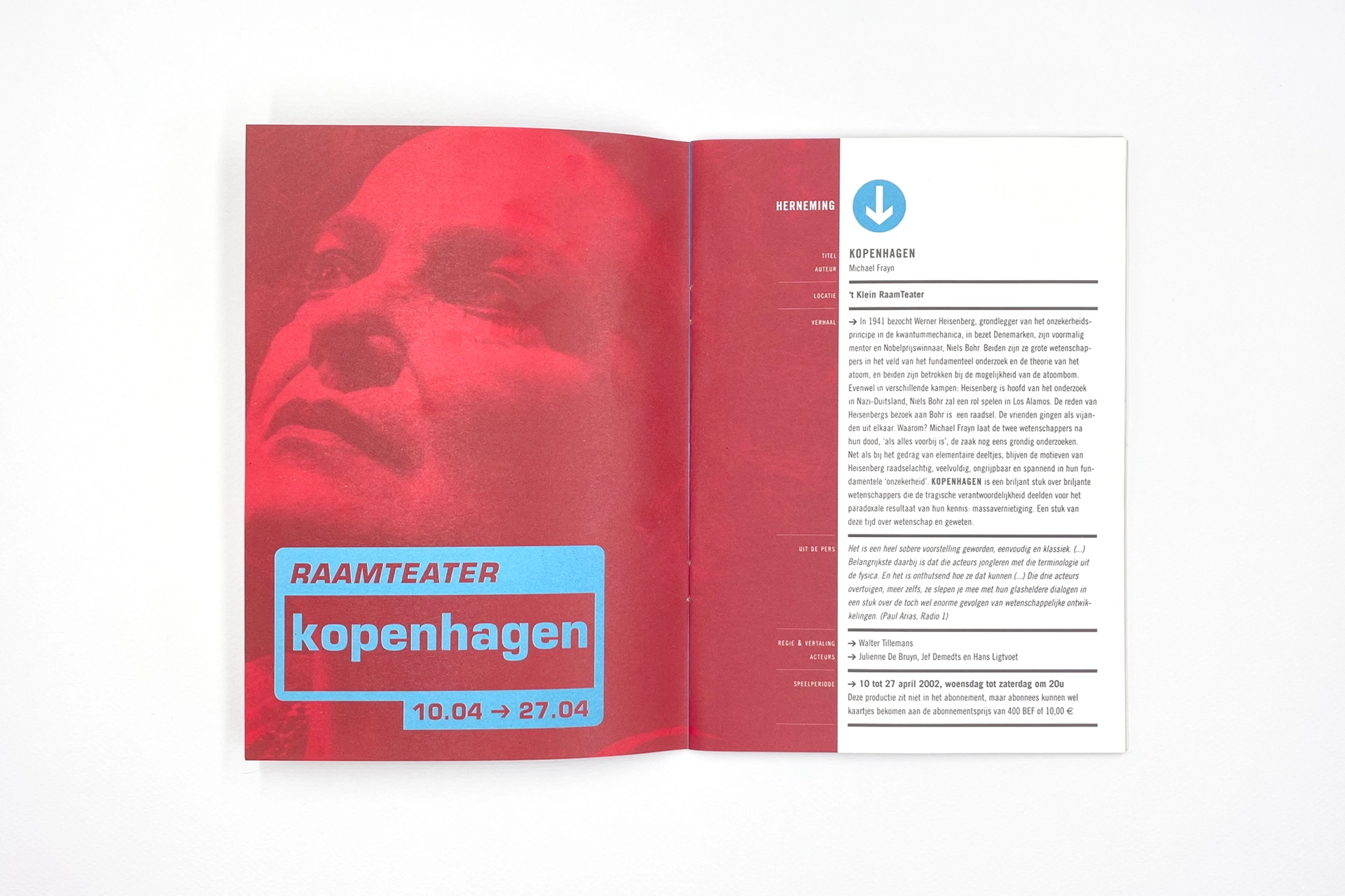 Raamteater tonk graphic design branding communication print design consultancy editorial design poster flyer logo