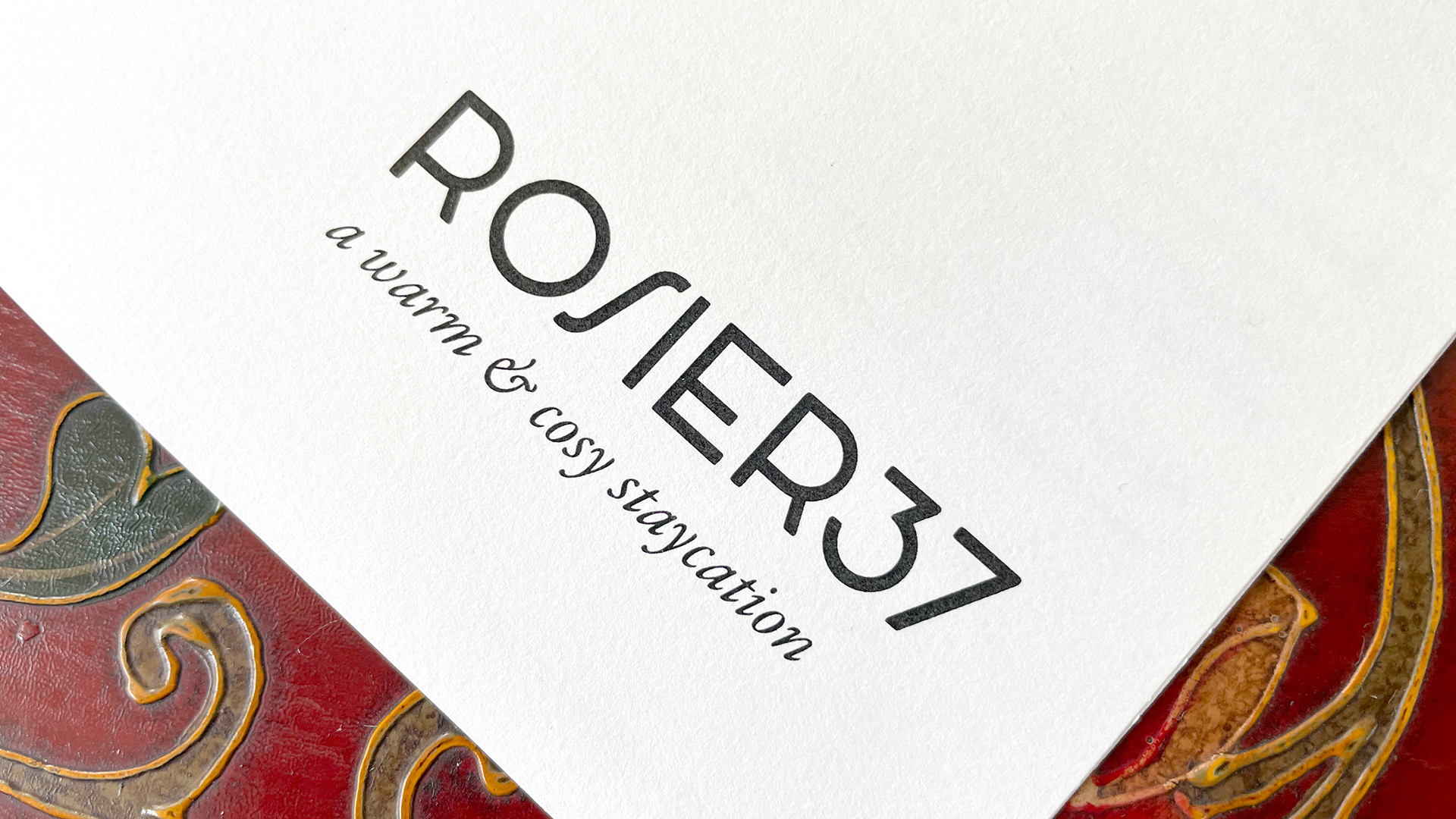 Rosier37 branding communication Tonk graphic design layout fonts colors typography business icons