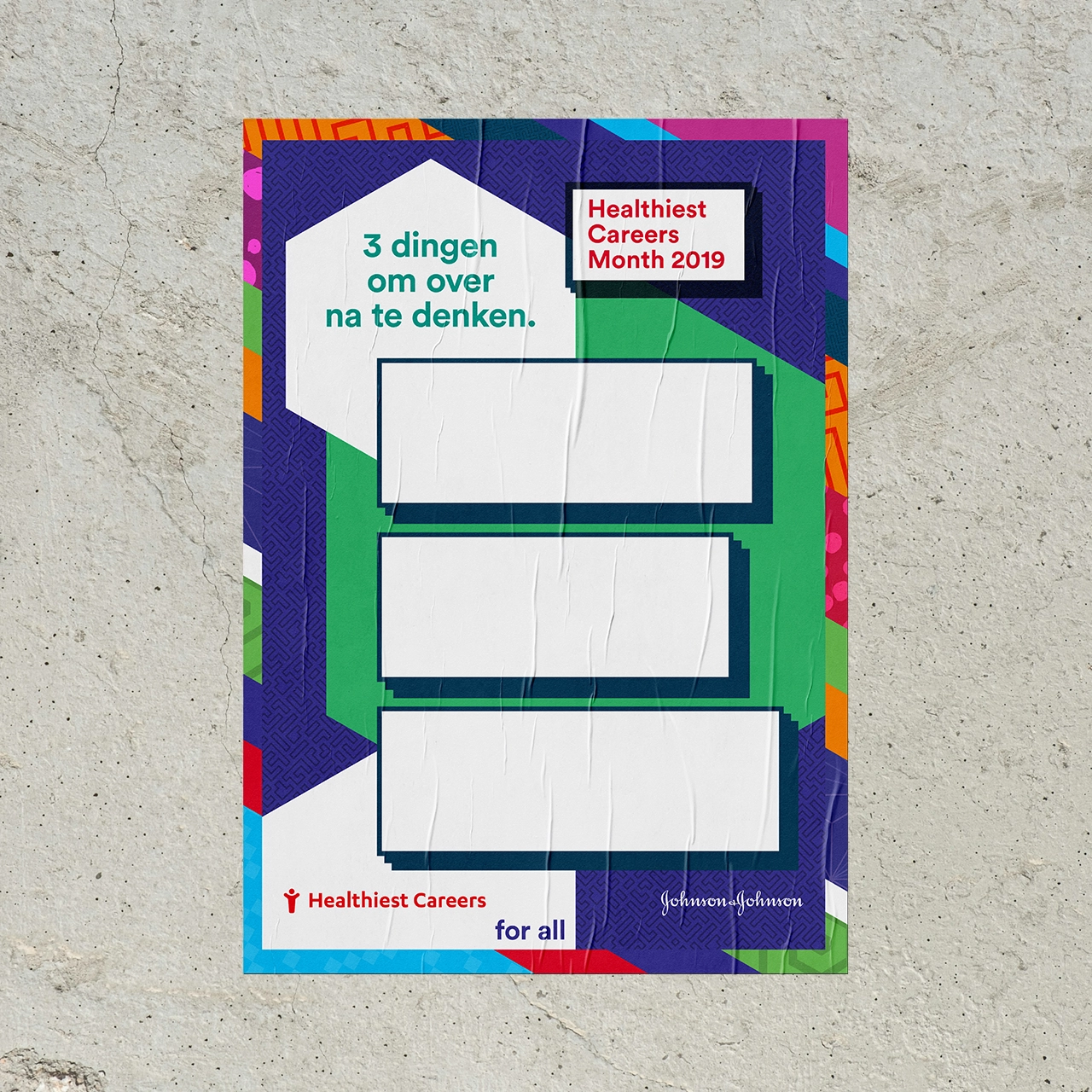 beanmachine Johnson & Johnson campagne healtiest careers month