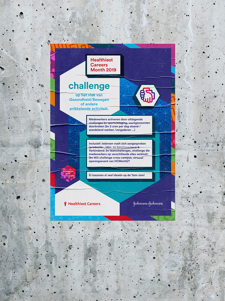 beanmachine Johnson & Johnson campagne healtiest careers month