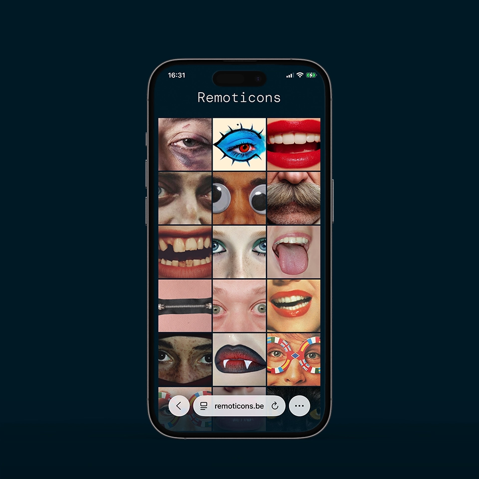 remoticons a visual language tool for (fun) remote meetings.